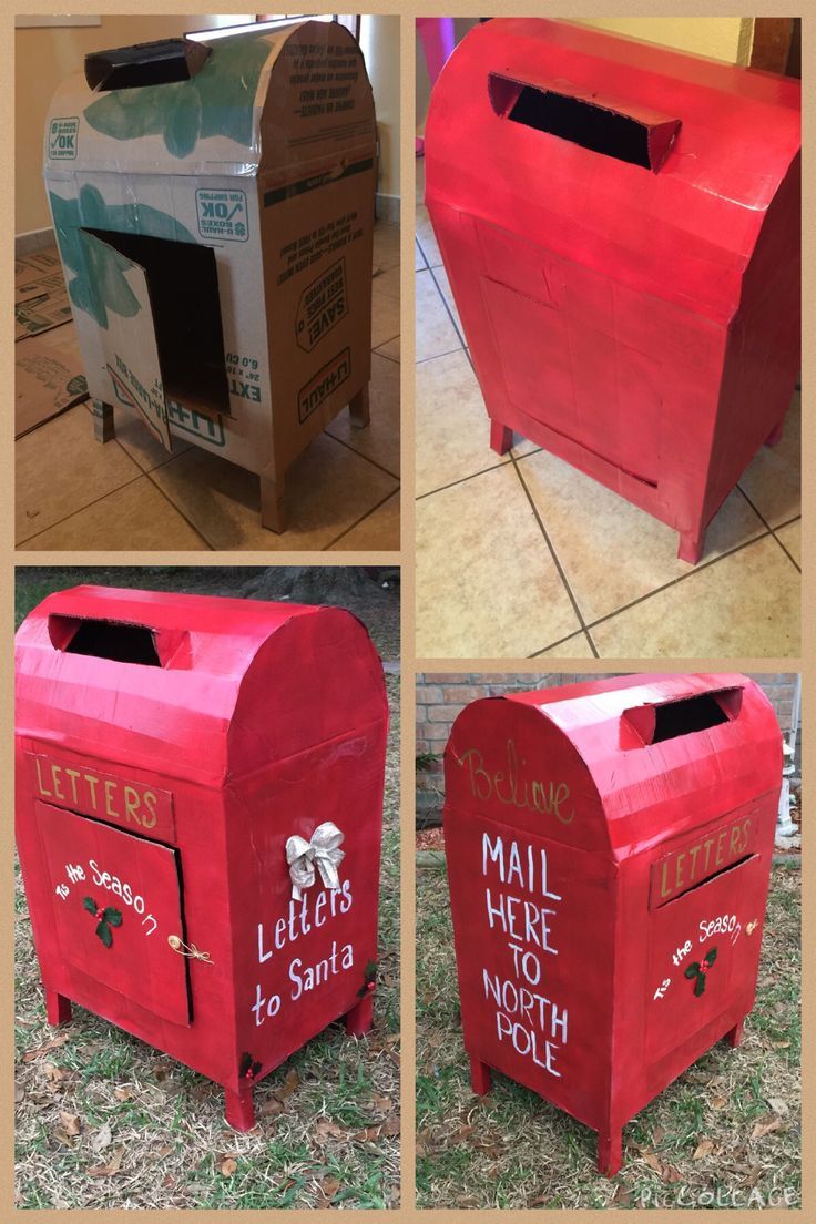 diy christmas mailbox for your home 1