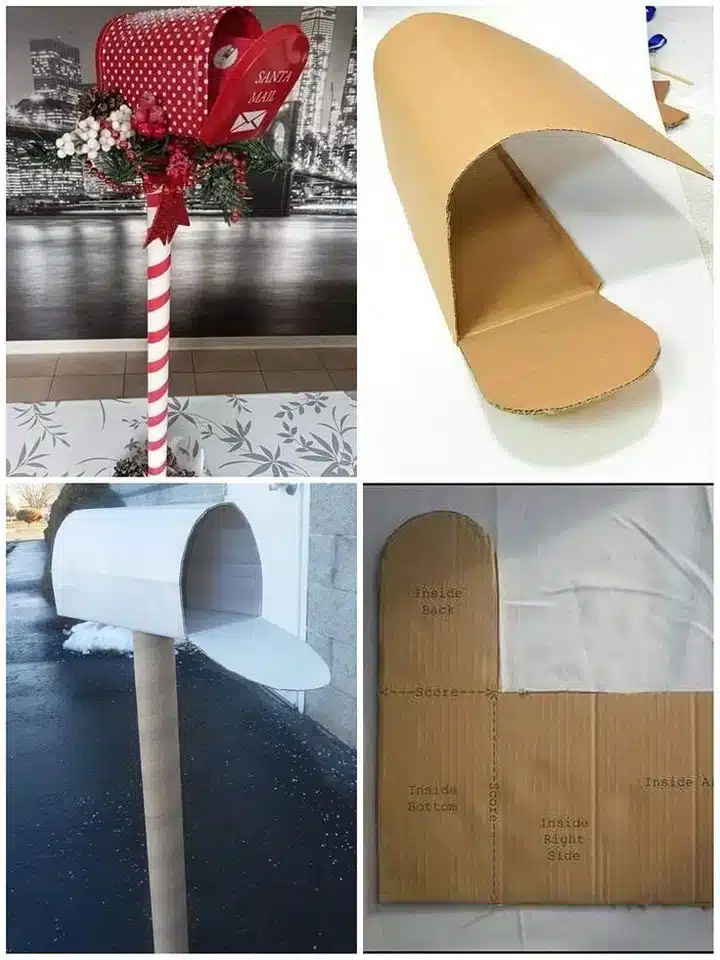 diy christmas mailbox for your home