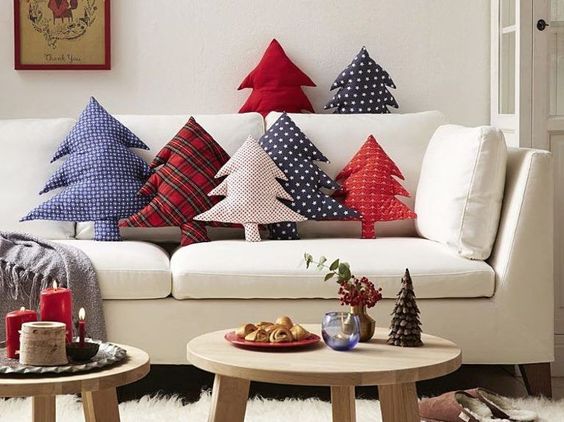 diy christmas pillows ideas 1