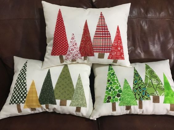 diy christmas pillows ideas 7