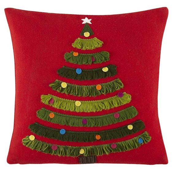 DIY Christmas Pillows Ideas