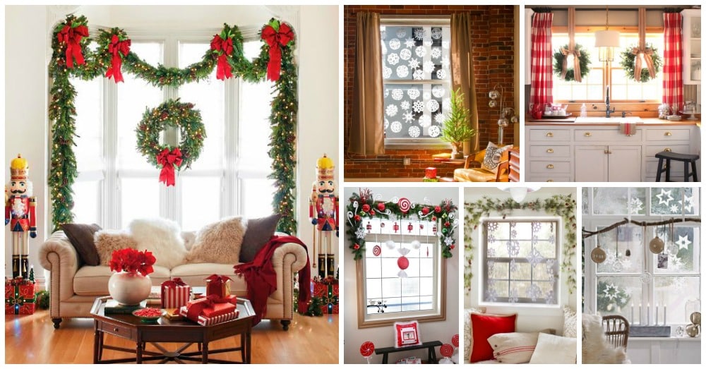 15 Most Fascinating Christmas Windows Decorating Ideas