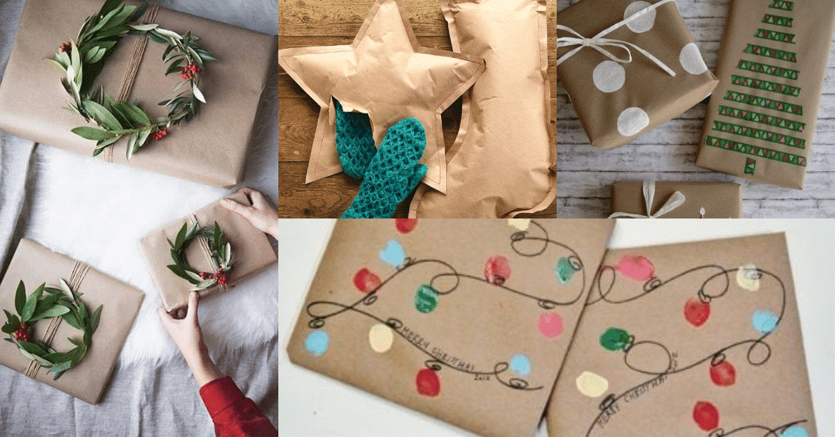 diy christmas wrapping ideas