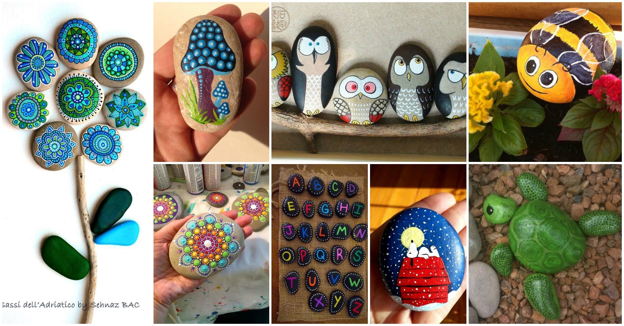 idee sassi da colorare  Rock crafts, Stone painting, Crafts