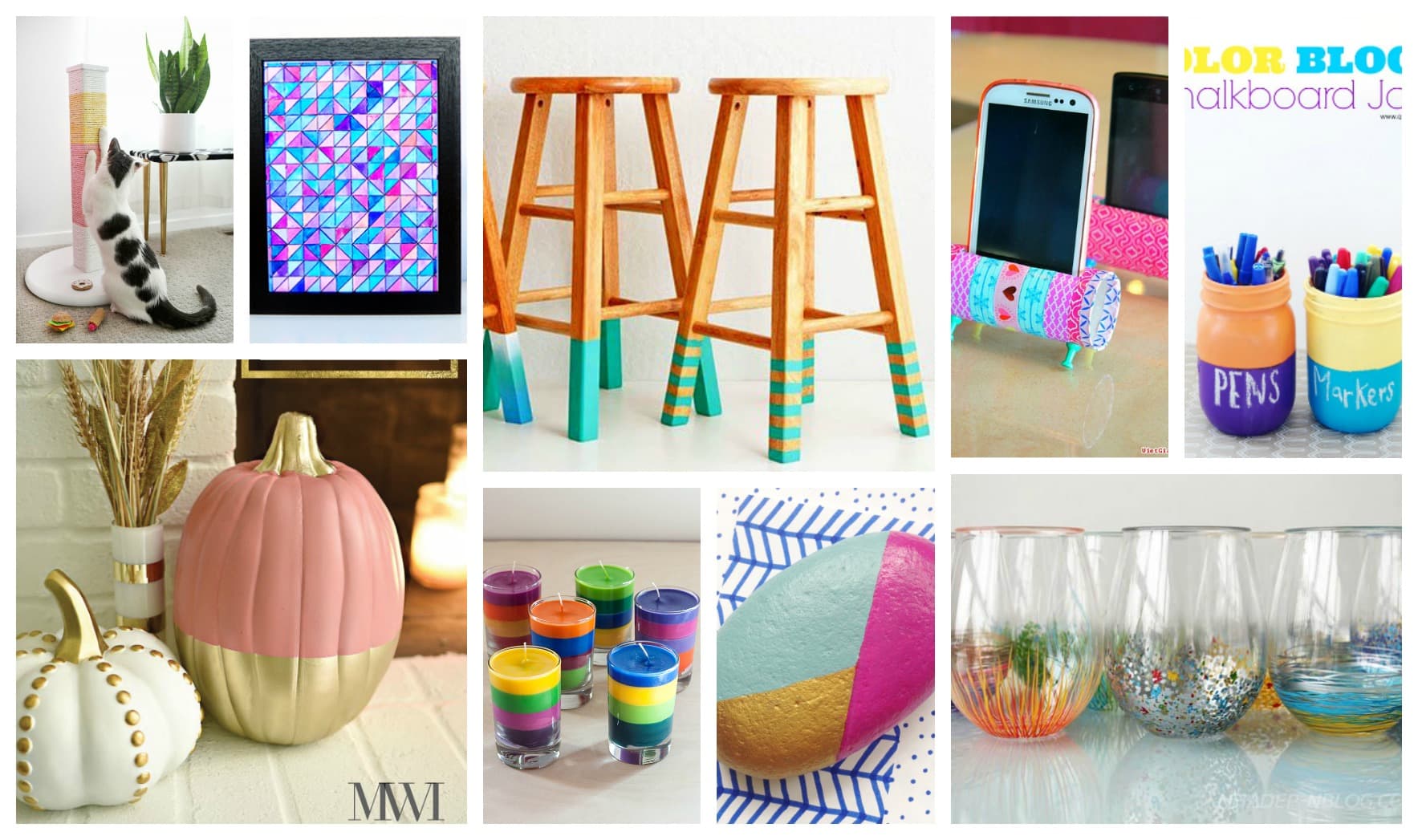 diy colorful crafts