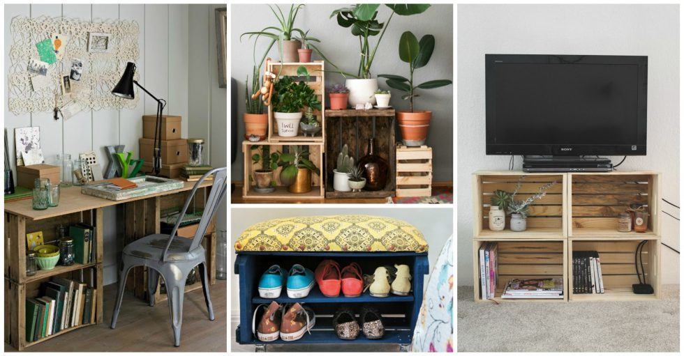 10 Fantastic Diy Crate Furniture Designs