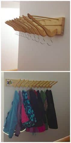 diy creative coat racks 12