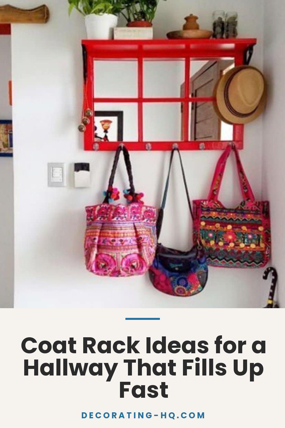 Coat Rack Ideas for a Hallway That Fills Up Fast