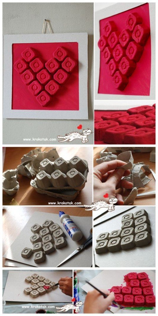 Awesome DIY Projects Made With Recycled Egg Cartons