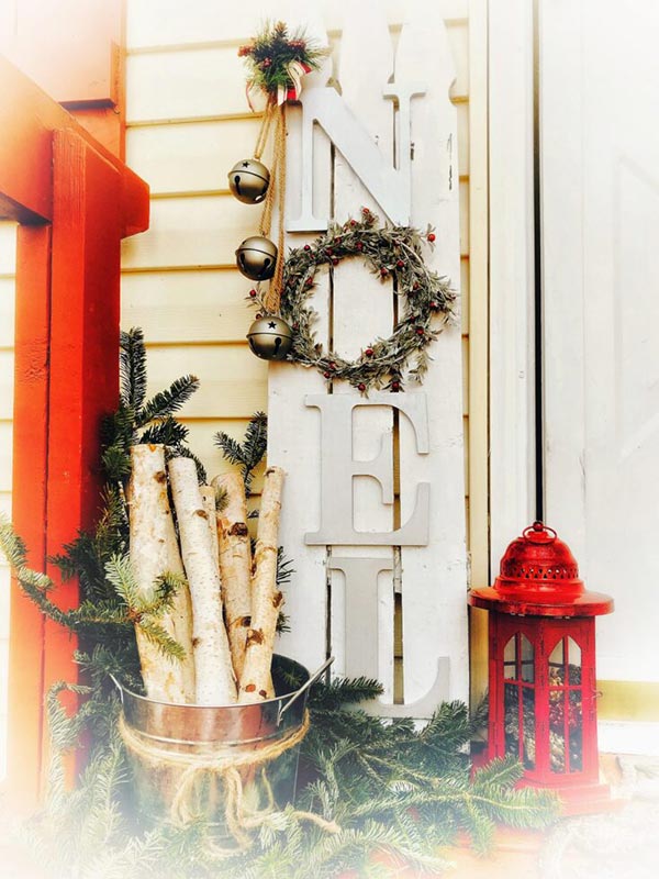 diy farmhouse christmas decoration rustic 2