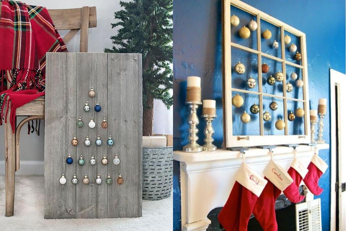 diy farmhouse christmas decoration rustic 7