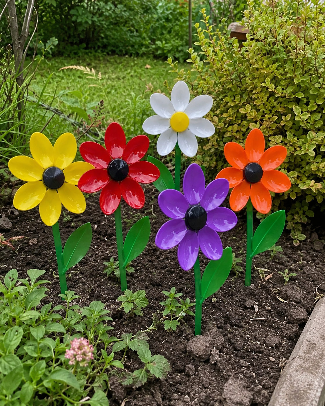 DIY Flowers Made From Recycled Materials For Garden and Home DIY Flowers Made From Recycled Materials For Garden and Home diy flowers made from recycled materials for garden and home 1