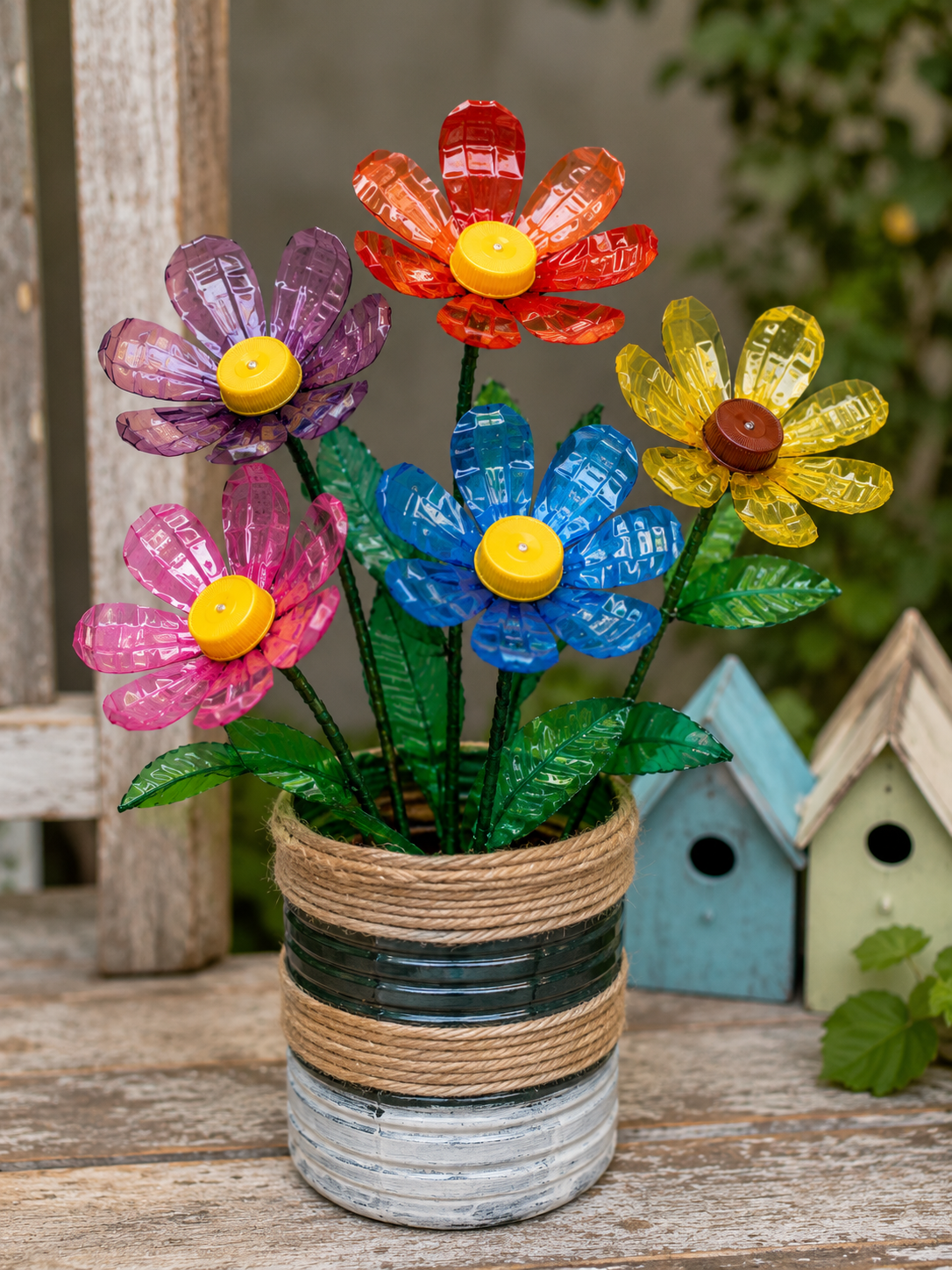 DIY Flowers Made From Recycled Materials For Garden and Home DIY Flowers Made From Recycled Materials For Garden and Home diy flowers made from recycled materials for garden and home