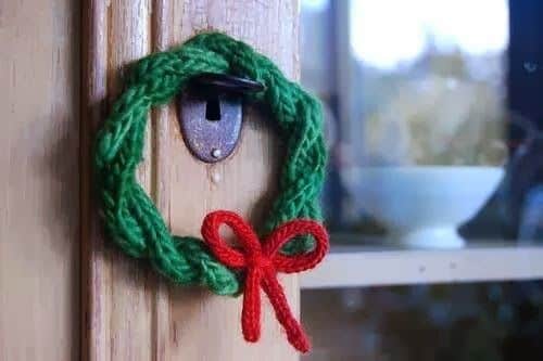 DIY French Knitting Ornaments for Christmas