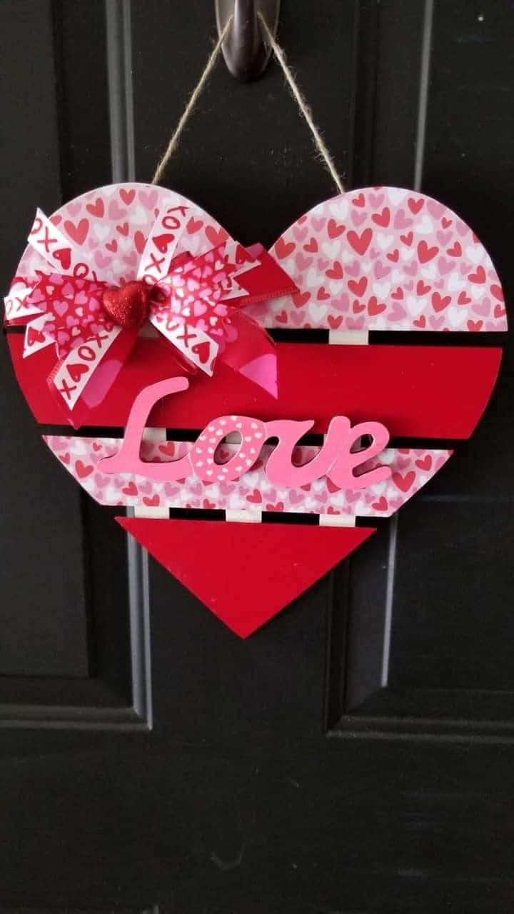 diy front porch decoration ideas for valentines day 2