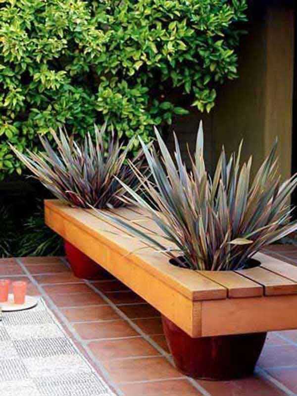 20+ Pretty & Awesome DIY Front Yard Benches