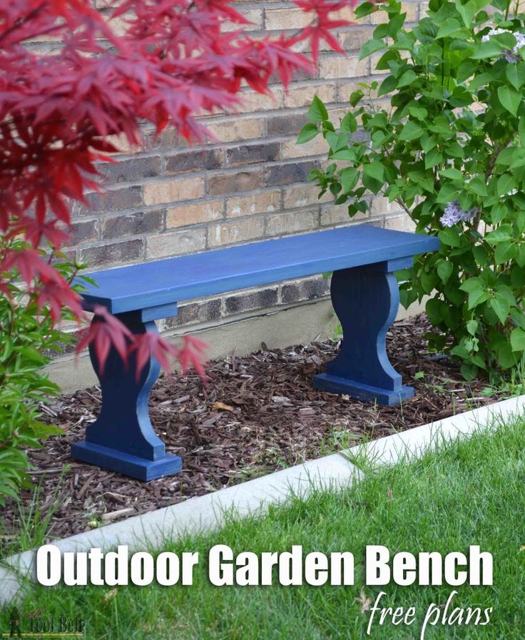 20+ Pretty & Awesome DIY Front Yard Benches