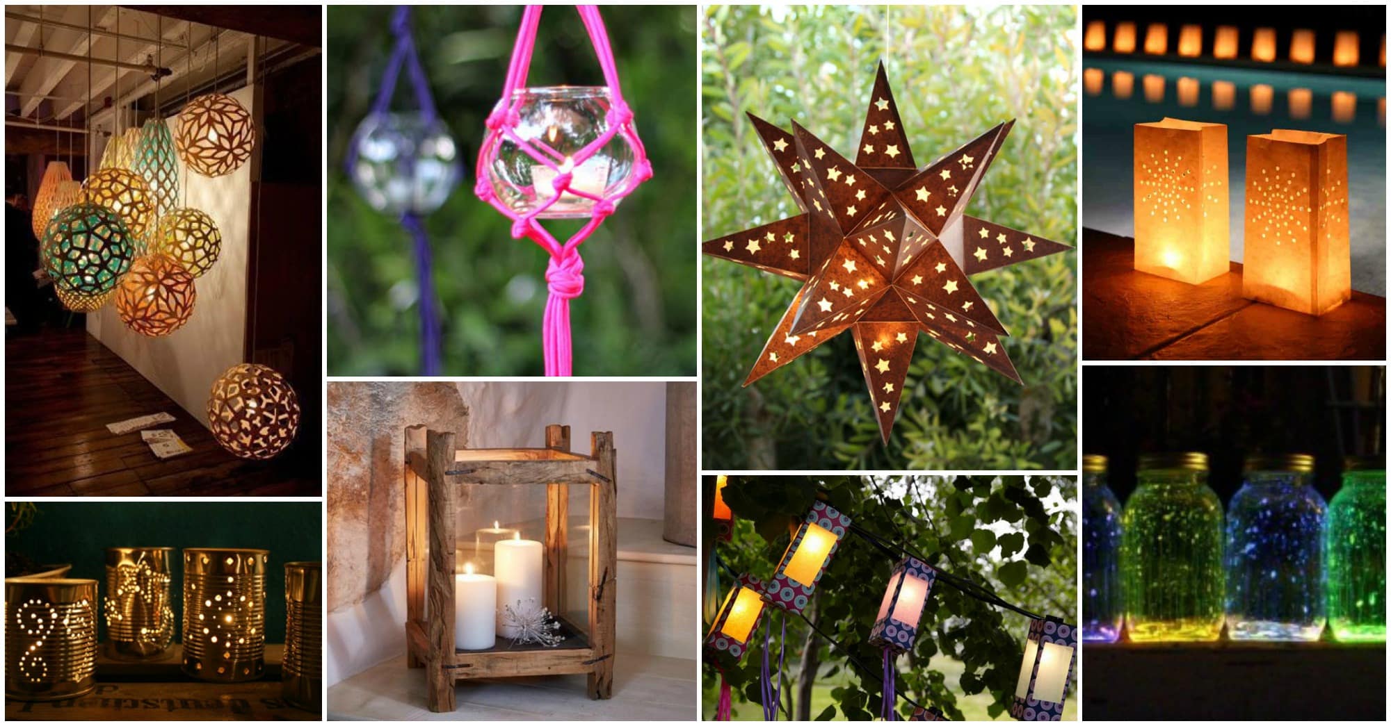 diy garden lantern ideas