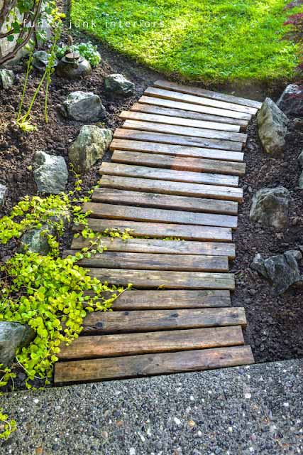 diy garden pathway ideas 6