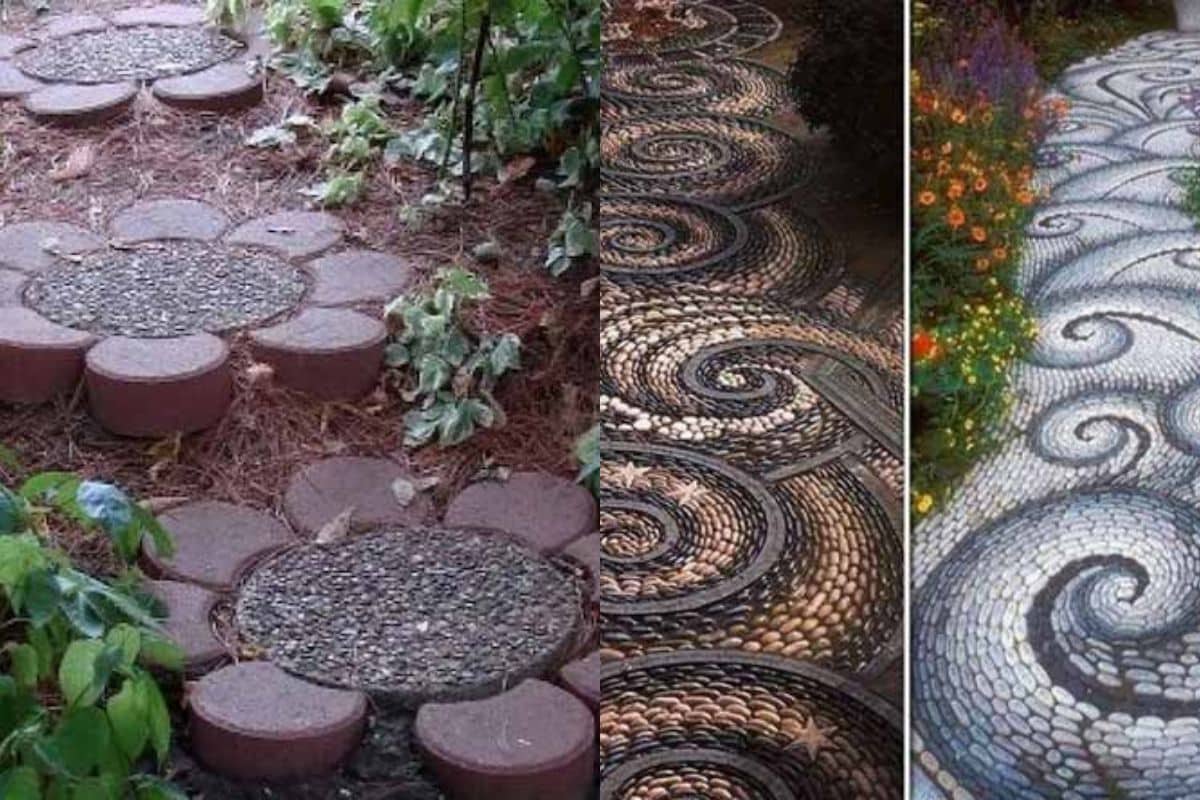 diy garden pathway ideas 7