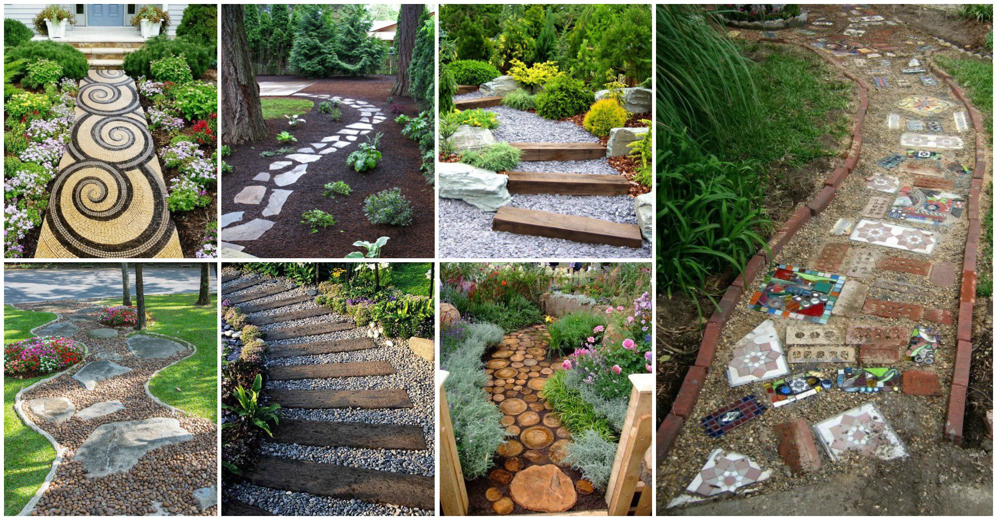 diy garden pathways