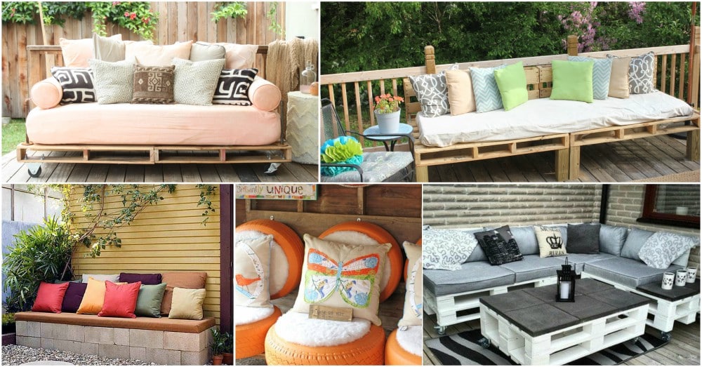 diy garden seating