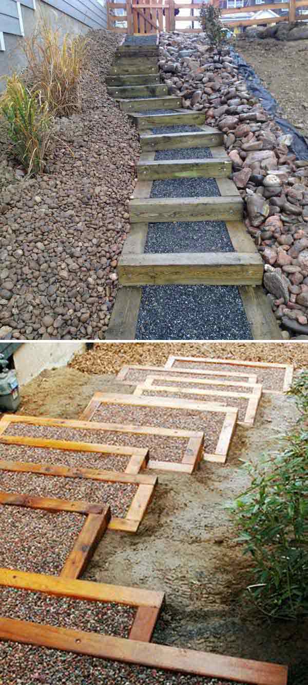 diy garden stairs and steps upgrade your outdoor space 2