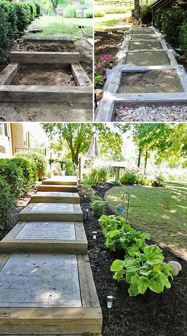 diy garden stairs and steps upgrade your outdoor space 4