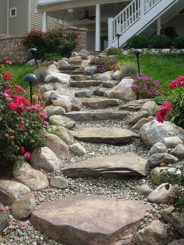 diy garden stairs and steps upgrade your outdoor space 6