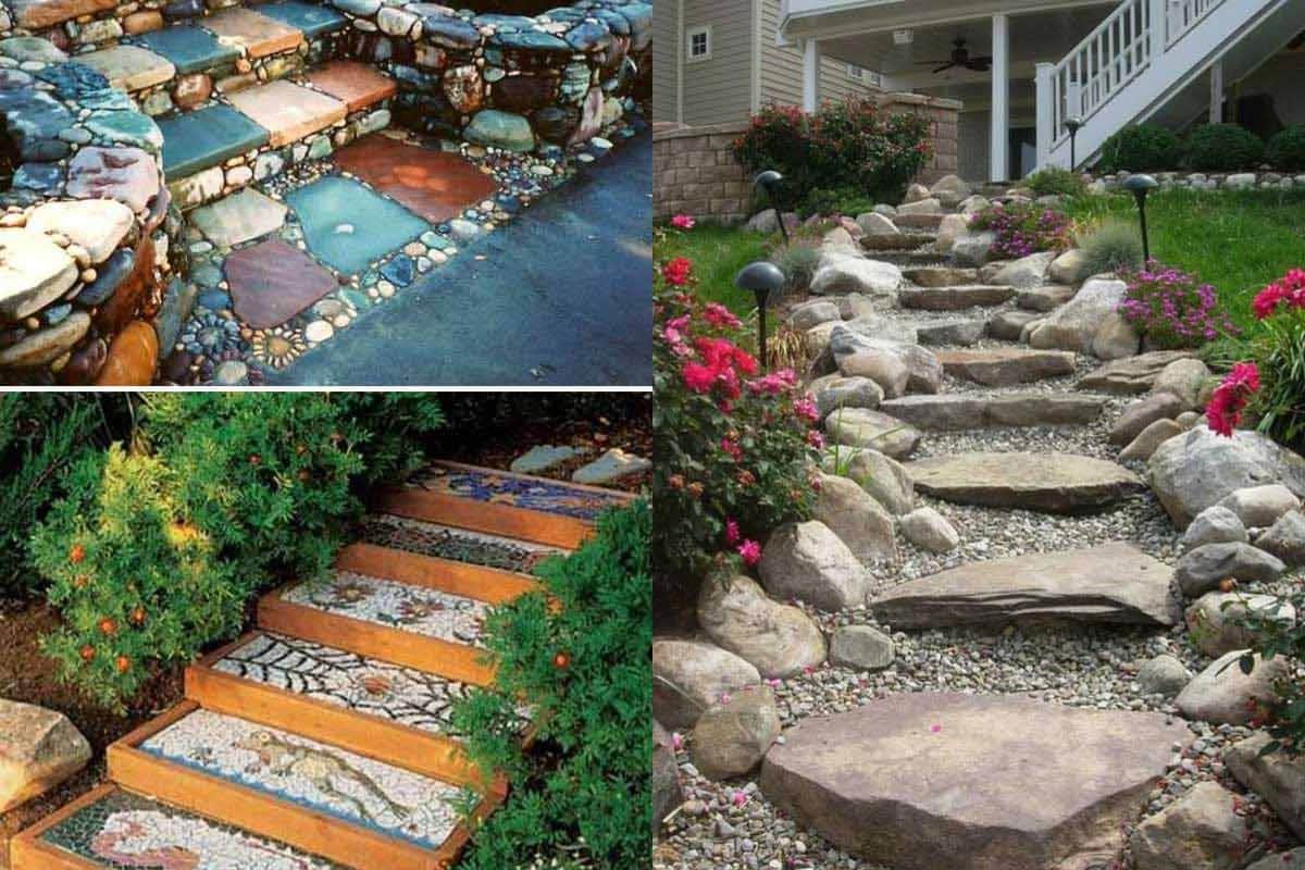 diy garden stairs and steps upgrade your outdoor space 8