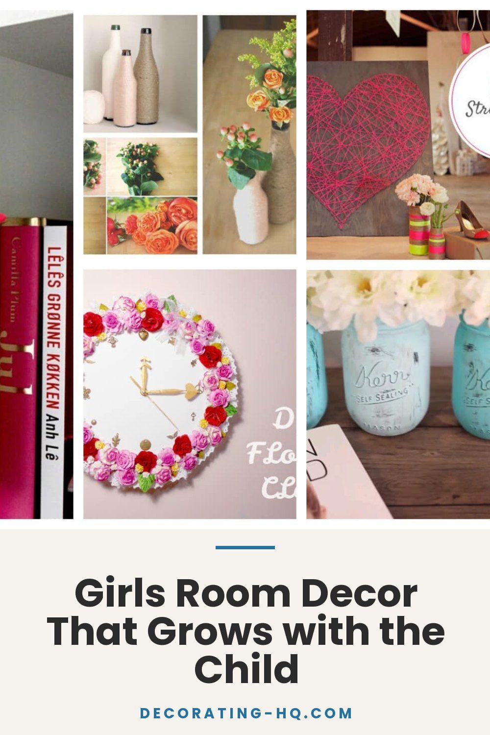 Girls Room Decor That Grows with the Child