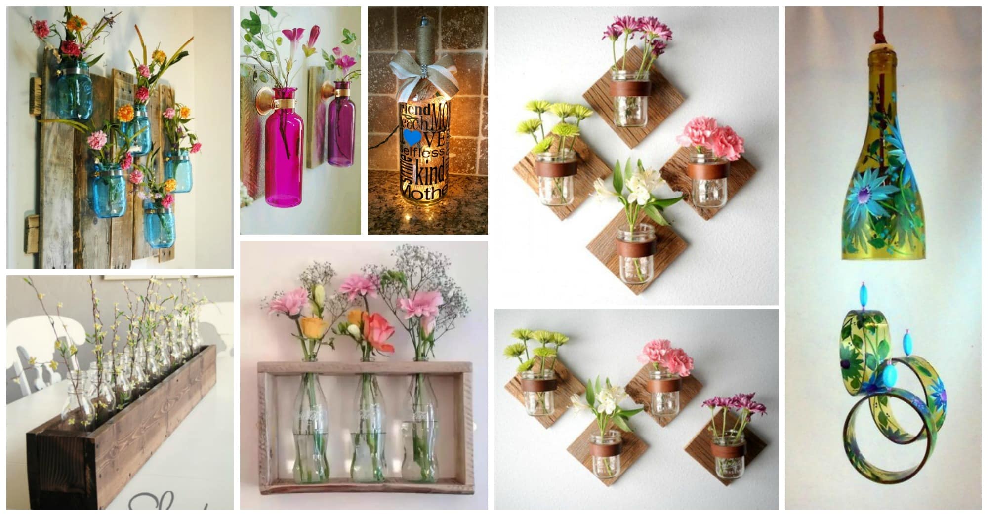 diy glass bottle crafts