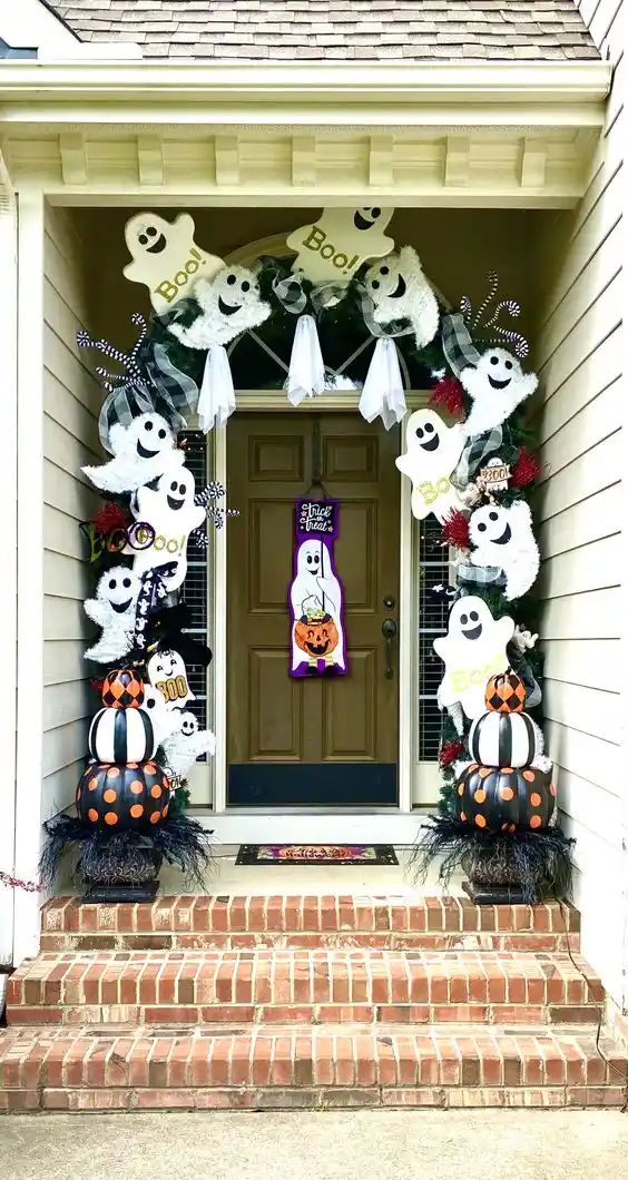 diy halloween door decorations 3