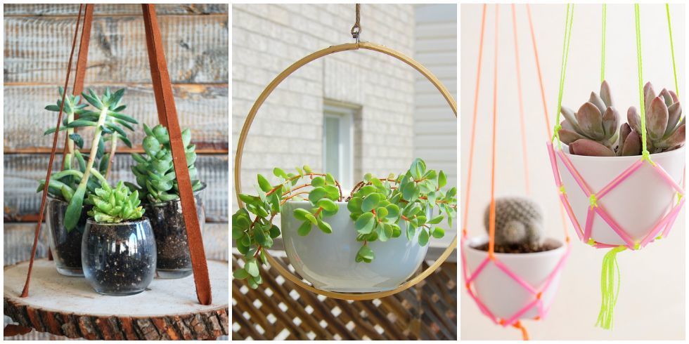 diy hanging planters