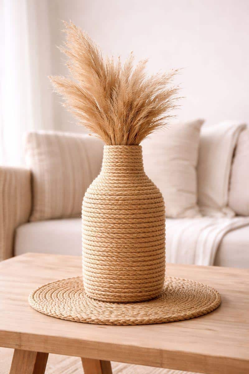 diy home decor ideas with rope 2