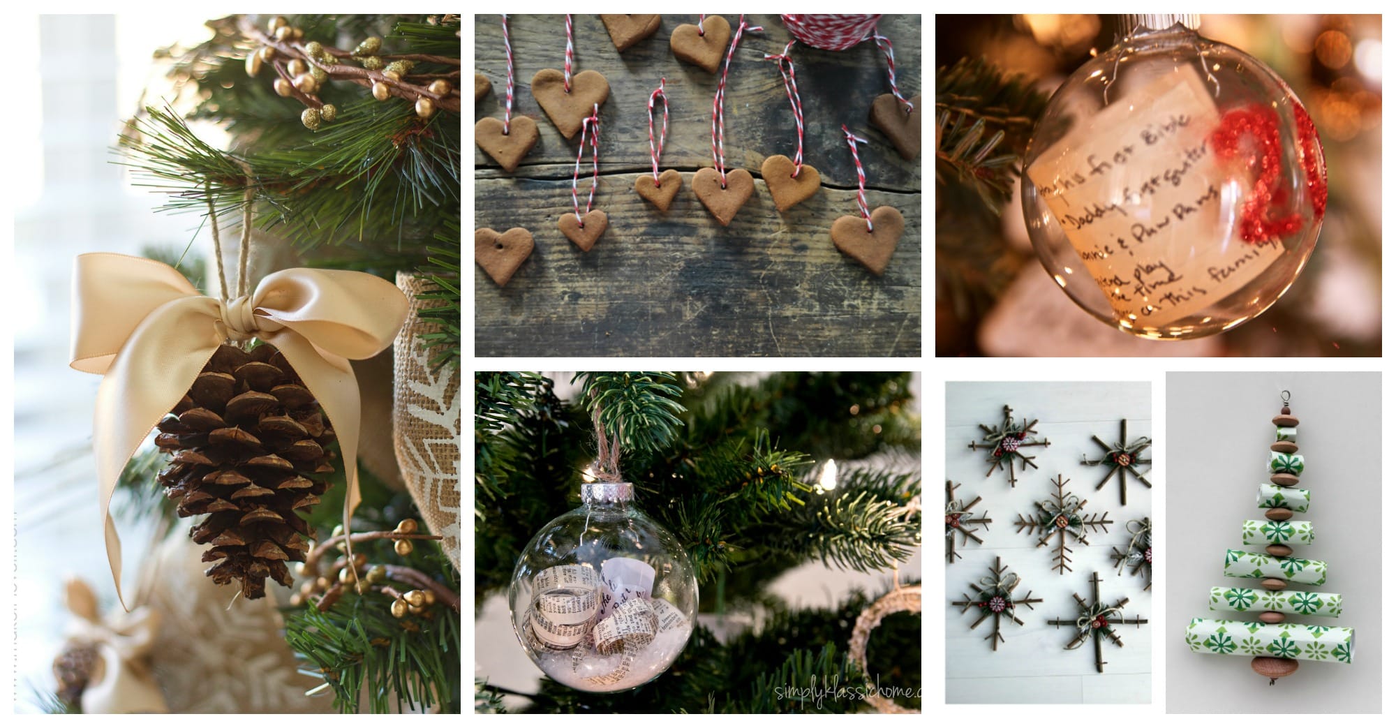 diy homemade christmas ornaments