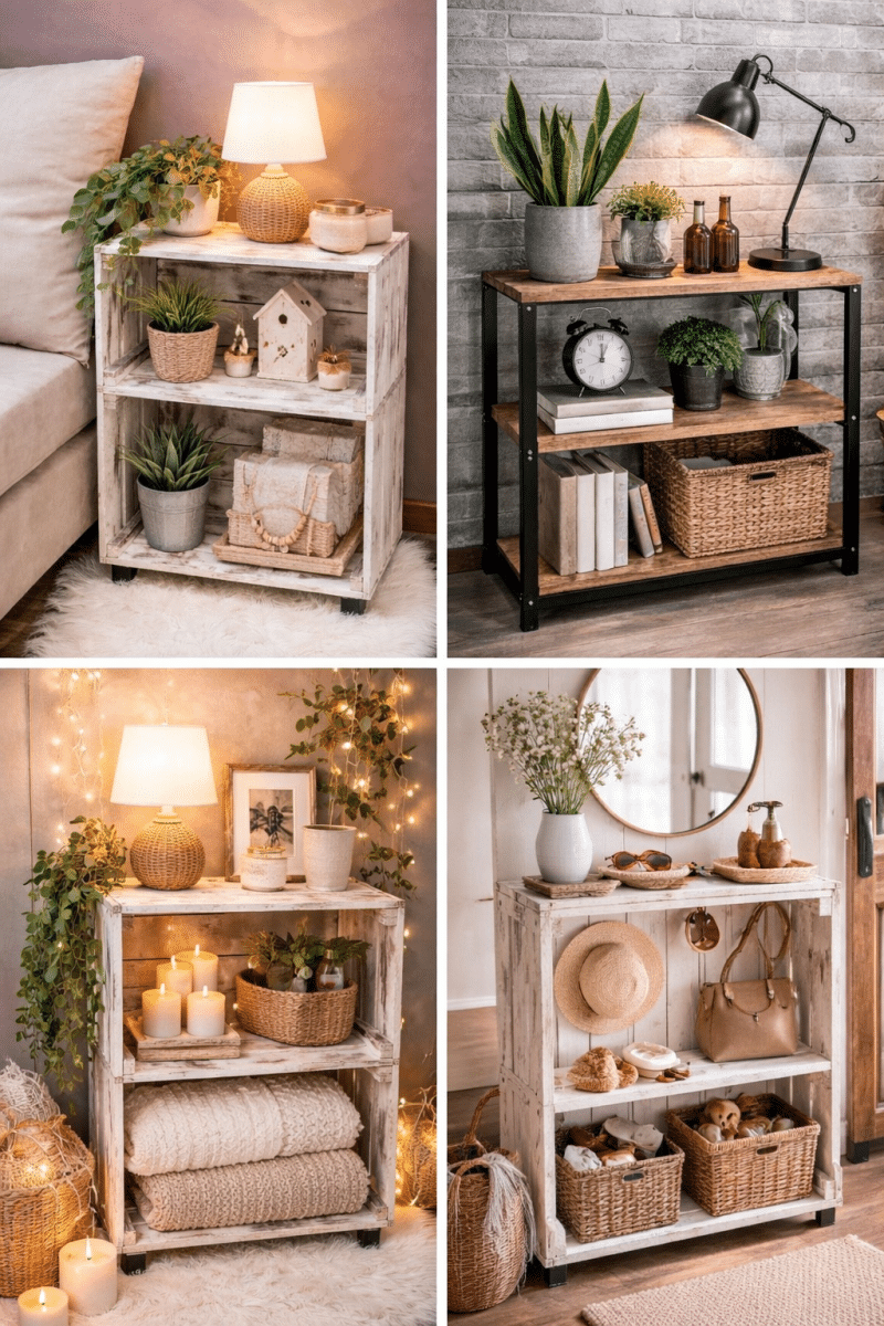 diy ideas using wooden crates 7