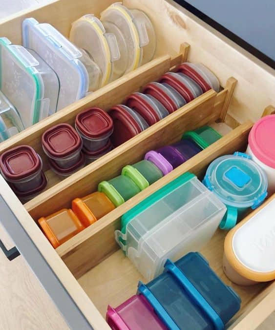Create Space with DIY Kitchen Drawer Dividers