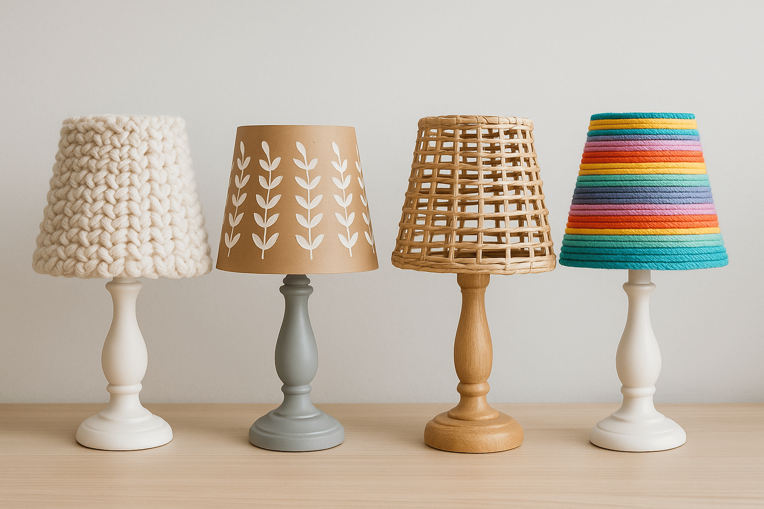 diy lampshade ideas 1