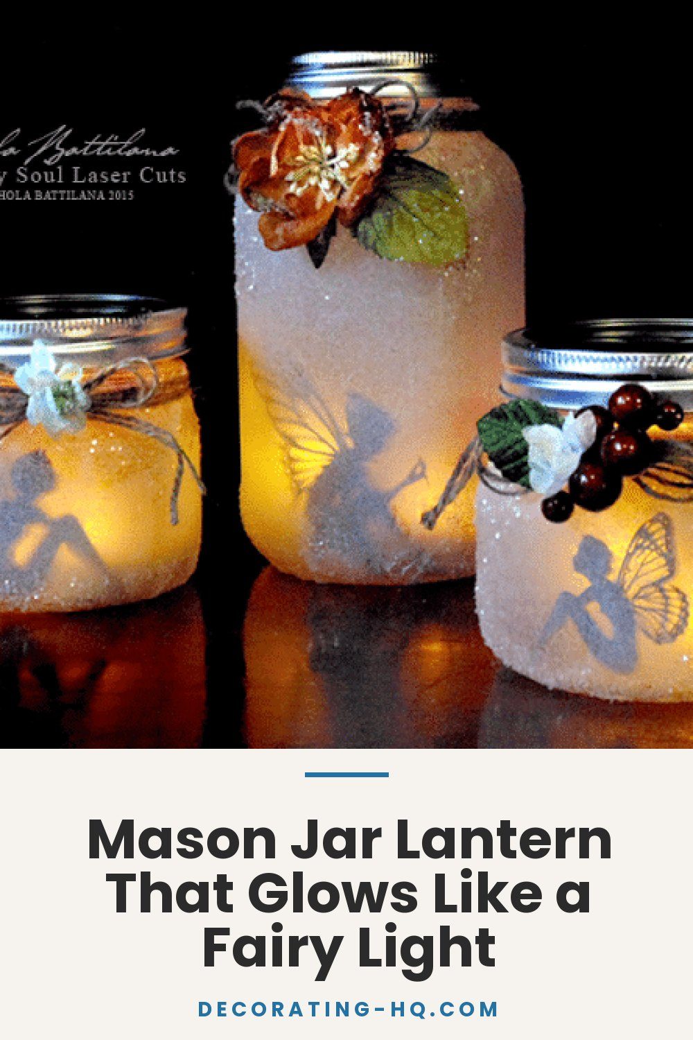 Mason Jar Lantern That Glows Like a Fairy Light