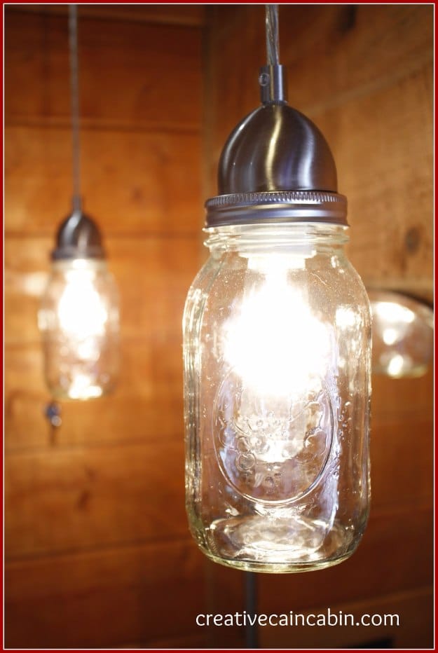 20+ DIY Mason Jar Lighting Ideas