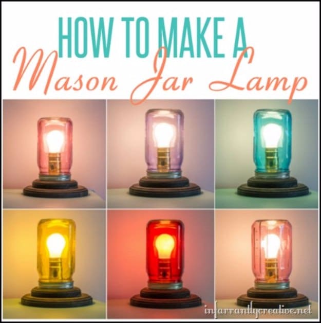 20+ DIY Mason Jar Lighting Ideas