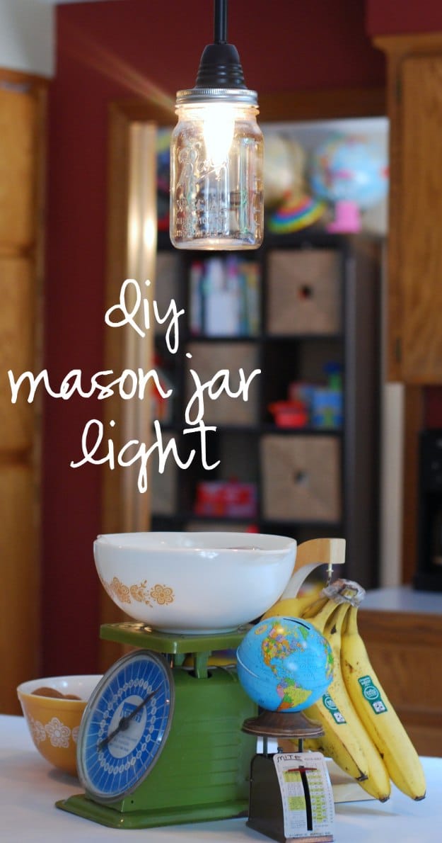 20+ DIY Mason Jar Lighting Ideas