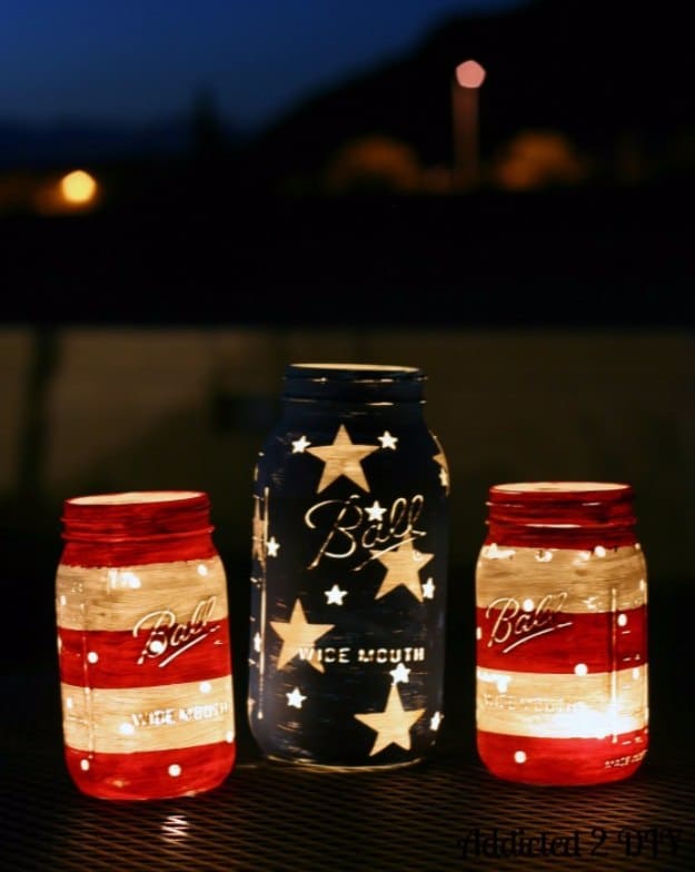 diy mason jar lights lanterns 16