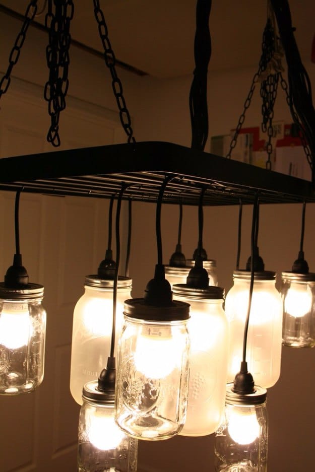 diy mason jar lights lanterns 22