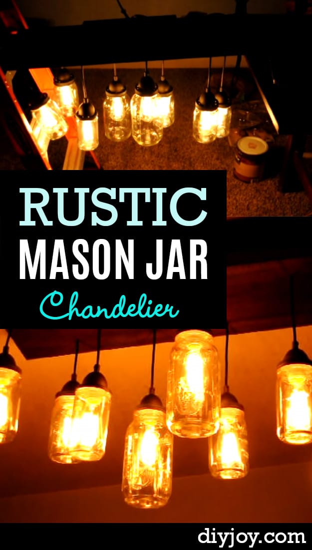 20+ DIY Mason Jar Lighting Ideas