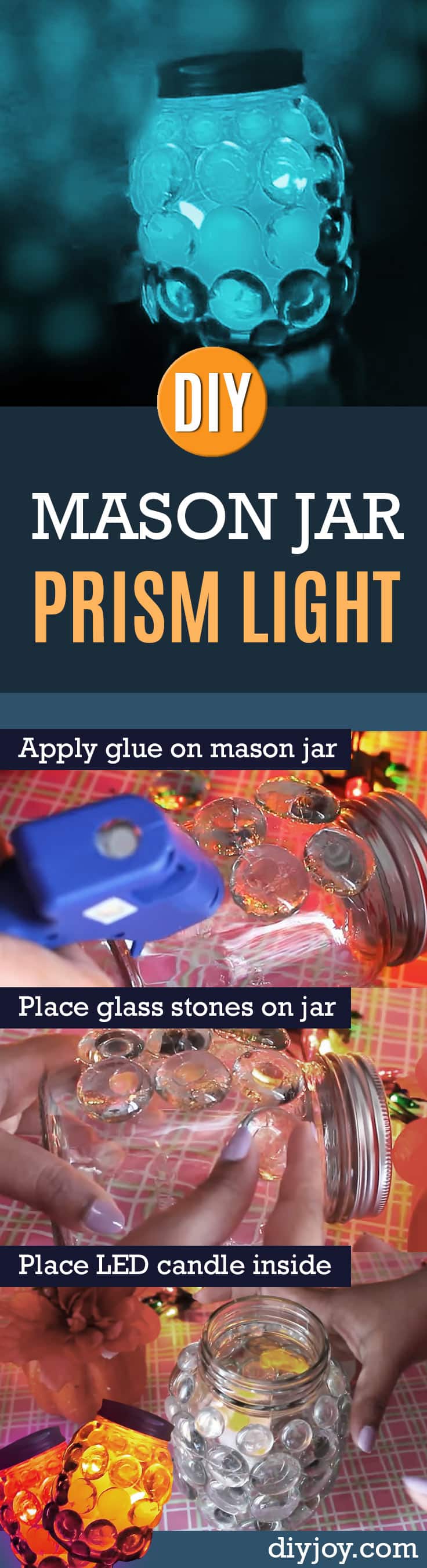 diy mason jar lights lanterns 9
