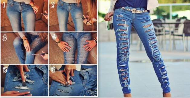 15 DIY Ideas For Making Fantastic Jeans