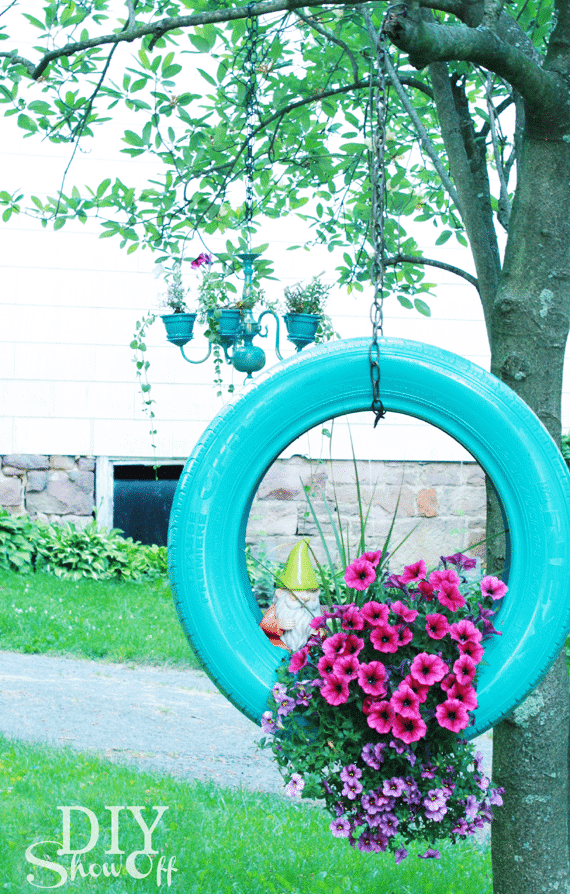 15 DIY Amazing Old Tire Reuse Ideas