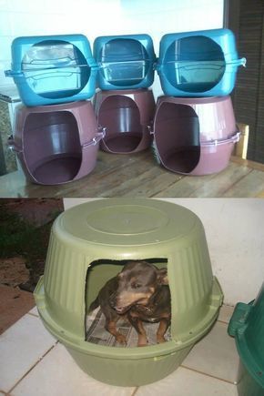 DIY Original dog houses